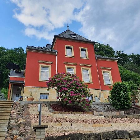 Ferienwohnung "Moeller" Rathmannsdorf Bagian luar foto