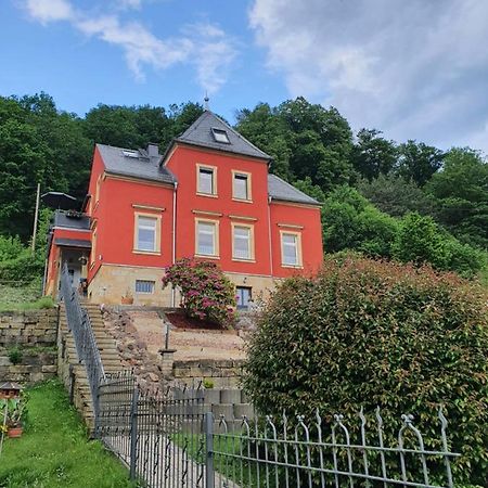 Ferienwohnung "Moeller" Rathmannsdorf Bagian luar foto