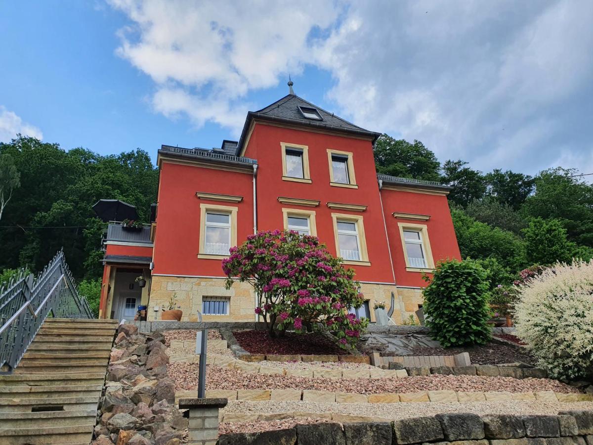Ferienwohnung "Moeller" Rathmannsdorf Bagian luar foto
