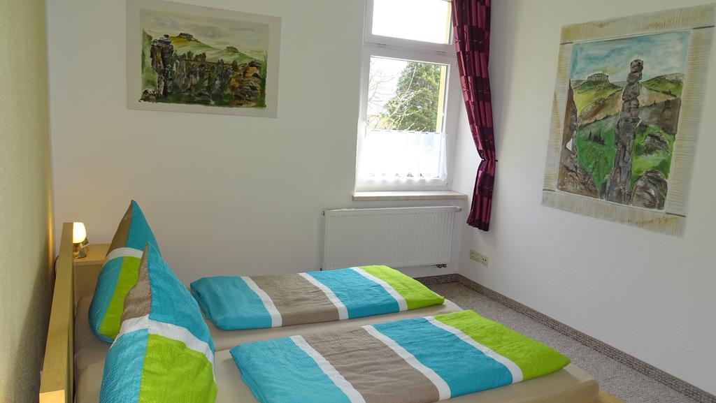 Ferienwohnung "Moeller" Rathmannsdorf Bagian luar foto