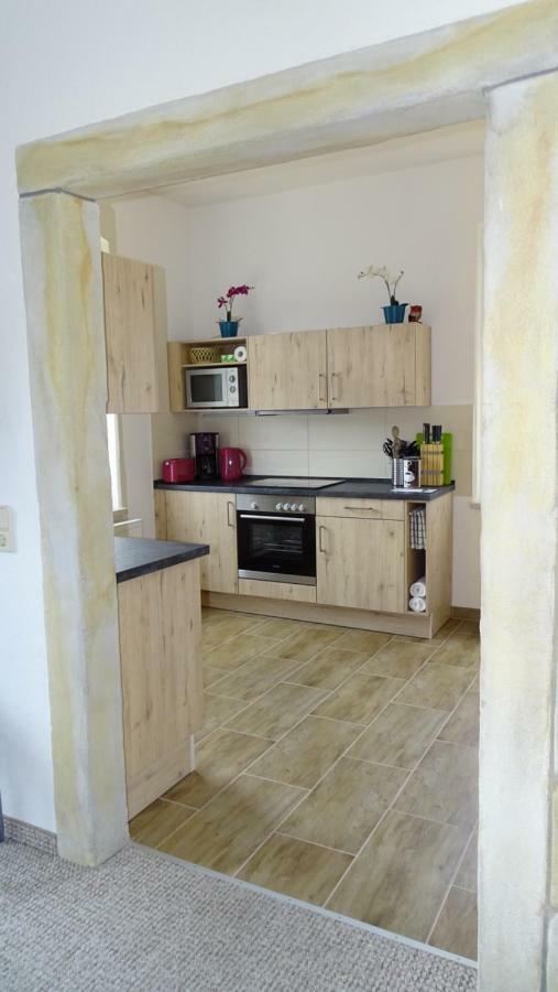Ferienwohnung "Moeller" Rathmannsdorf Bagian luar foto