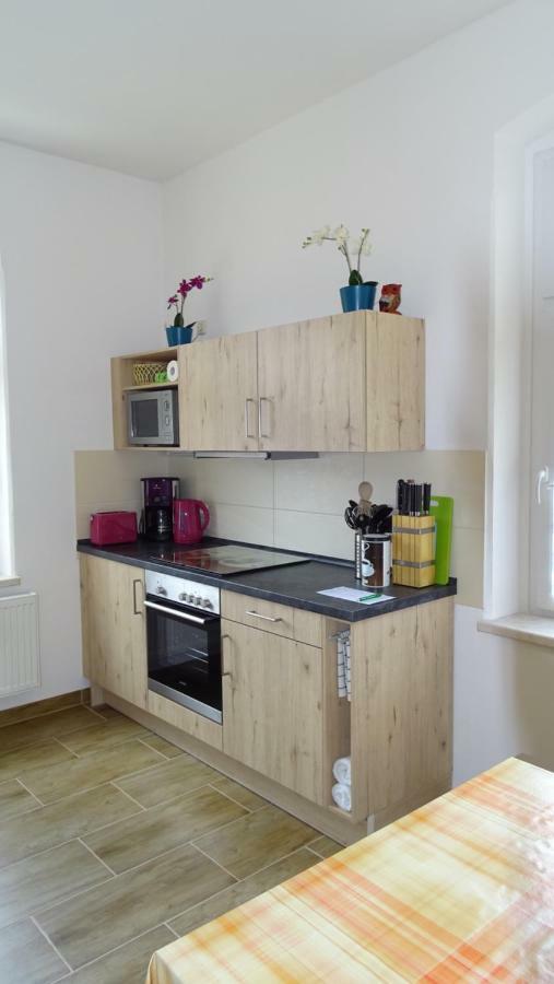 Ferienwohnung "Moeller" Rathmannsdorf Bagian luar foto